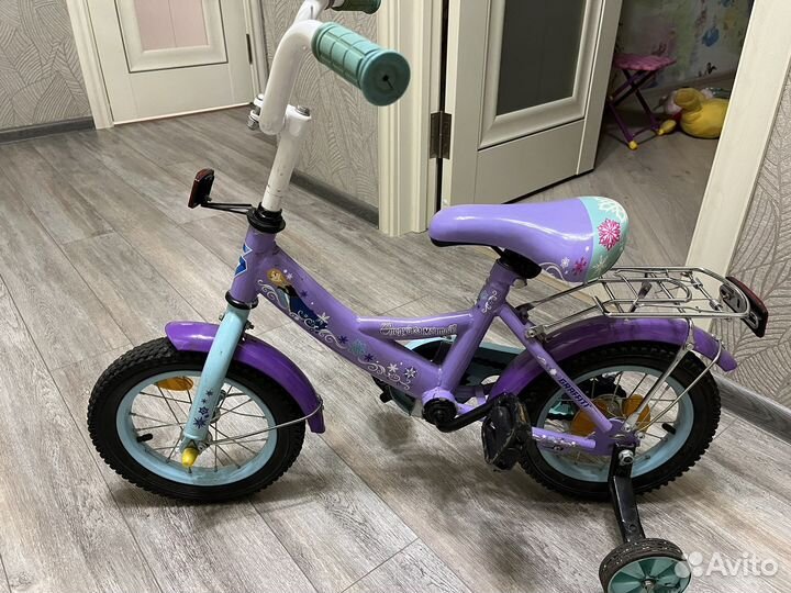 Детский Велосипед. холодное сердце