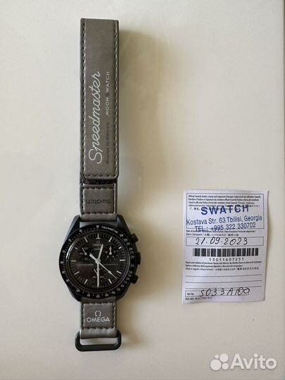 Часы Omega x Swatch Mission to Mercury