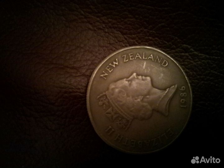 Новая зеландия 50 центов парусник корабль 