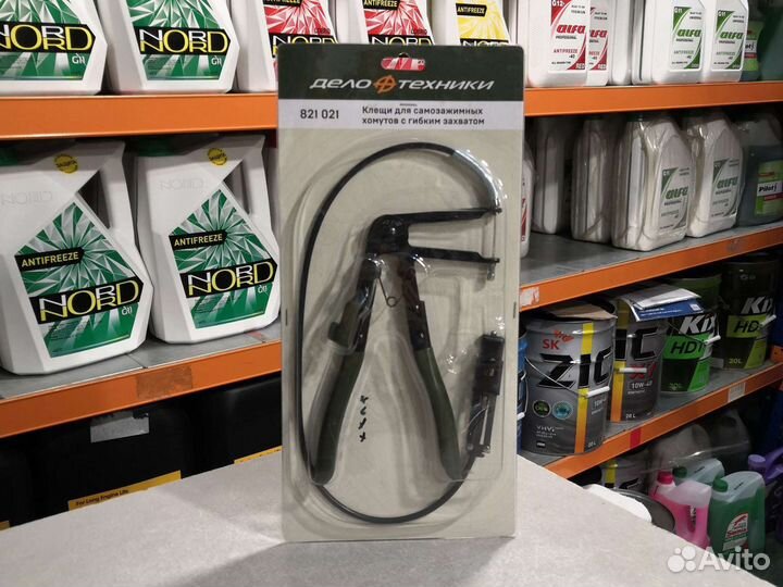 Клещи для самозажимных хомутов с гибк. захватом дт