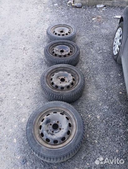 Колеса в сборе ford fiesta mk6 зима