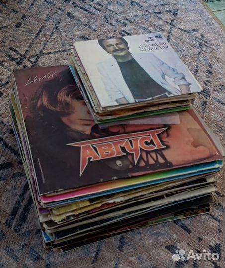 Виниловые пластинки СССР