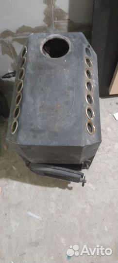 Чугунная печь камин бу