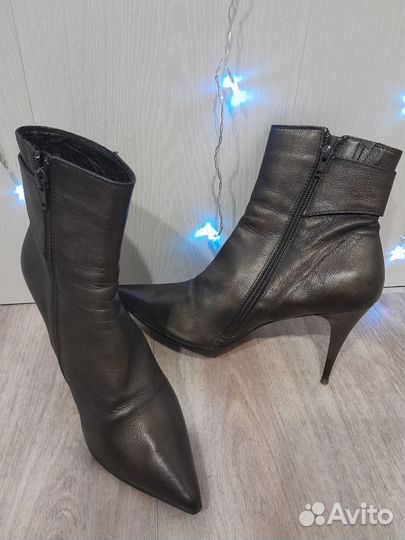 Ботильоны женские 37 размер натуральная кожа