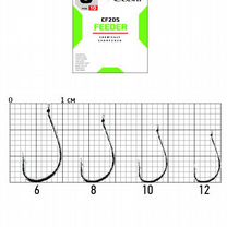 Крючки Cobra feeder sport сер.CF205 разм.008 10шт