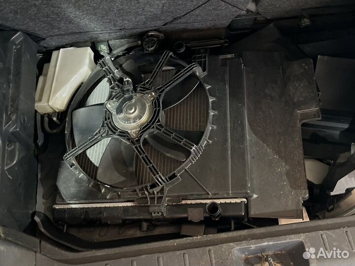 Радиатор nissan note e11 в сборе