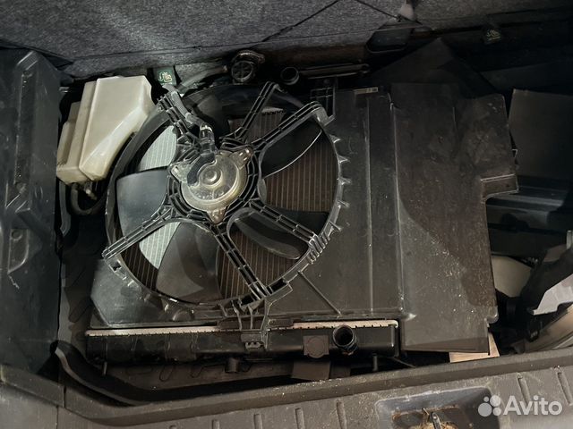 Радиатор nissan note e11 в сборе