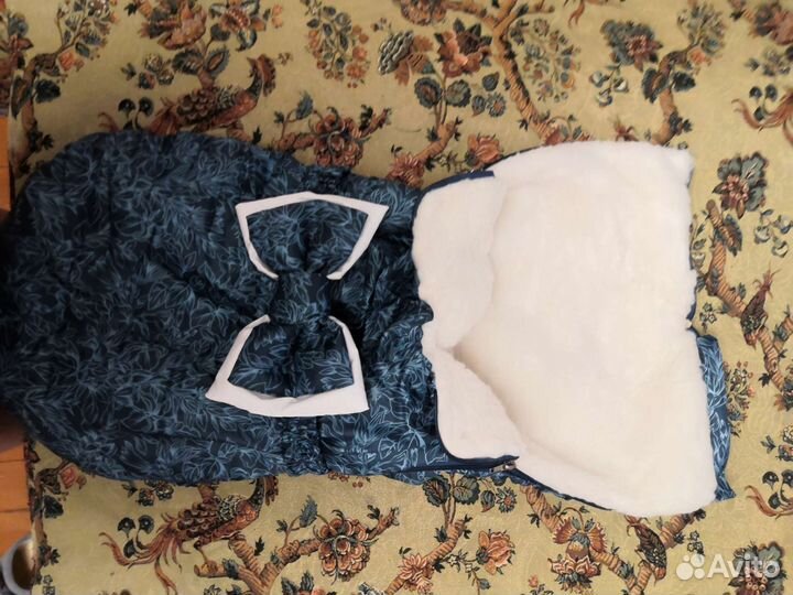 Конверт на выписку для мальчика зима осень