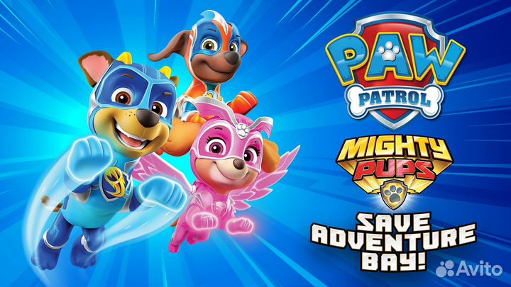 PAW Patrol Mighty Pups Save Adventure Bay на PS4 и