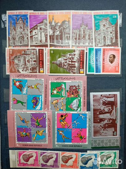 Альбом чистых марок спорт,космос