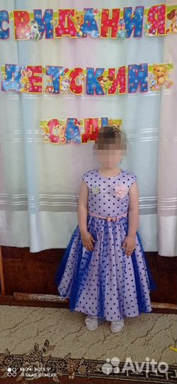Выпускное платье для девочки в детский сад