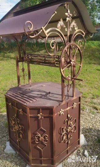 Колодец готовый, установка