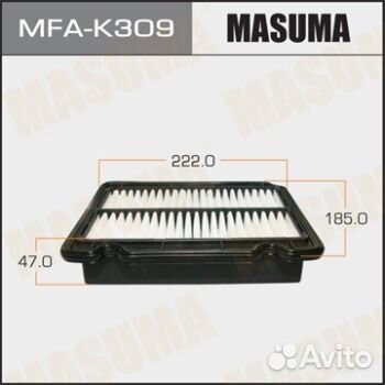 Воздушный фильтр A0437 masuma LHD chevrolet/ AV