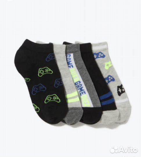 Носки новые Джойстики Англия 5пар р 27-30