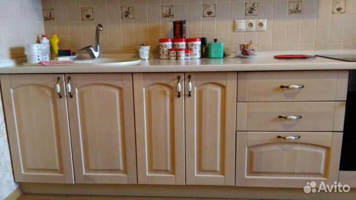 Кухонные фасады - массив березы