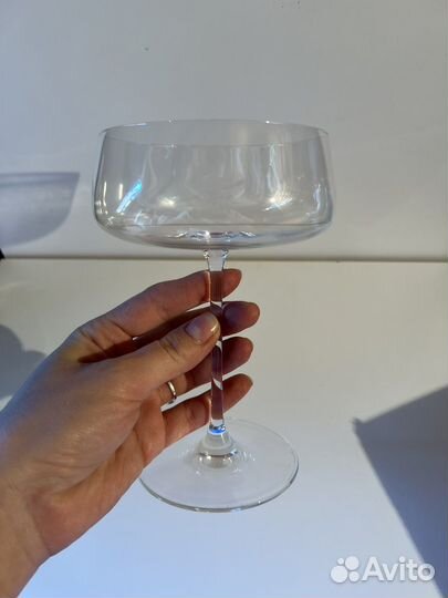 Блюдца для шампанского 4 шт 425 мл Rona