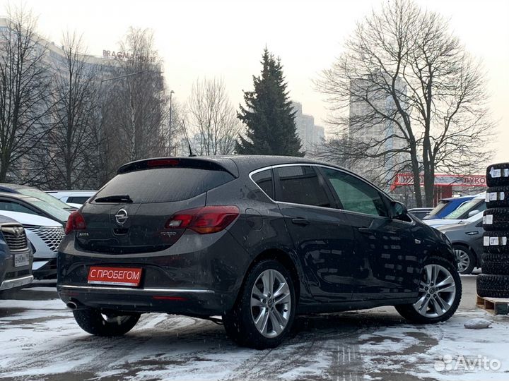 Opel Astra 1.6 AT, 2014, 78 000 км