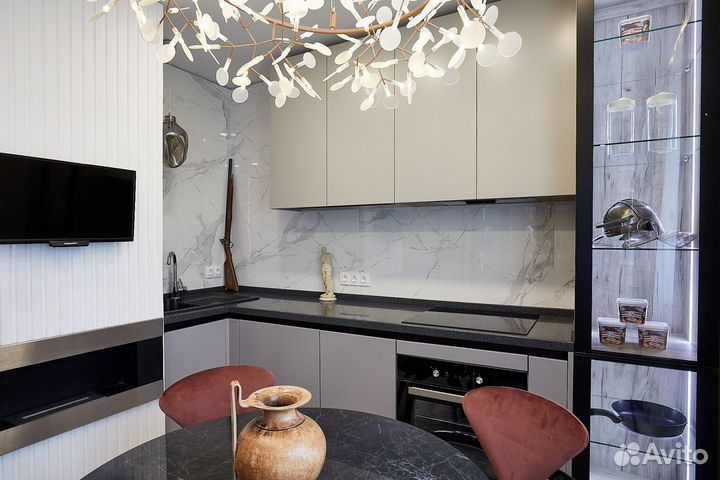 Кухня на заказ из мдф под ключ