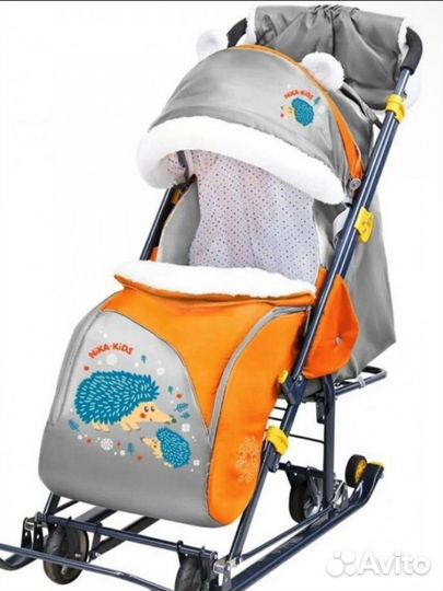 Санки коляска ника 7