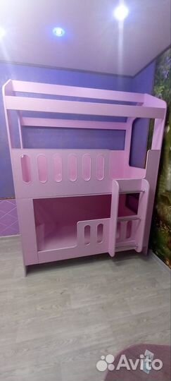 Двухъярусная кровать домик бу