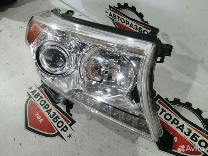 Фара прав toyota land cruiser Б/У 200 12-15 ксен