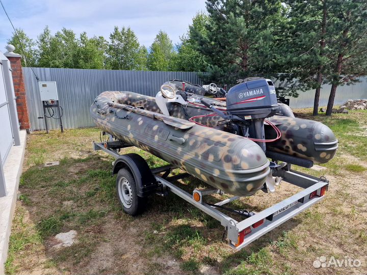 Лодка Yamaran 390 S Max exclusive мотор Yamaha 30