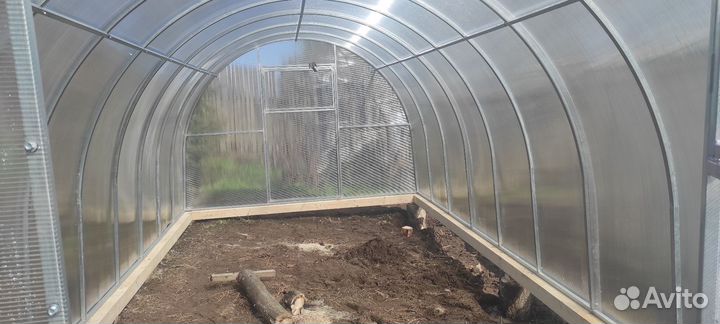 Теплица 3 на 6 из поликарбоната