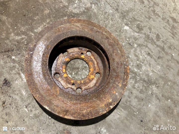 Тормозной диск на toyota ipsum SXM10 3SFE