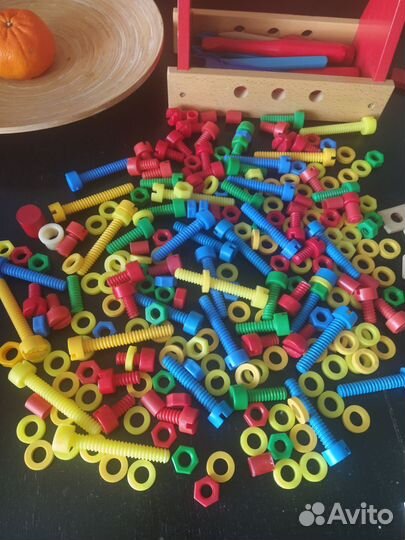 Большой деревянный винтовой конструктор, Германия