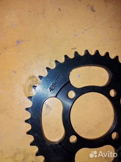 Звезда на питбайк