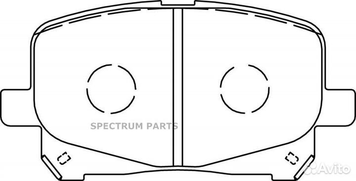 Тормозные колодки FBL AFP FBL AFP442