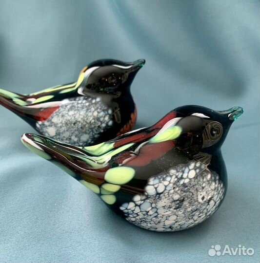 Стеклянная фигура декор для дома