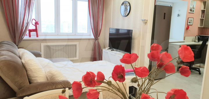 1-к. квартира, 49 м², 9/17 эт.