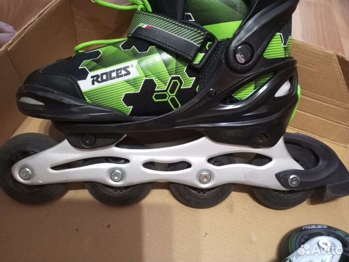 Роликовые коньки + сумка