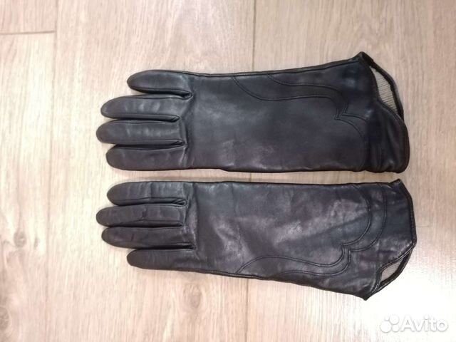Перчатки женские кожаные 6.5