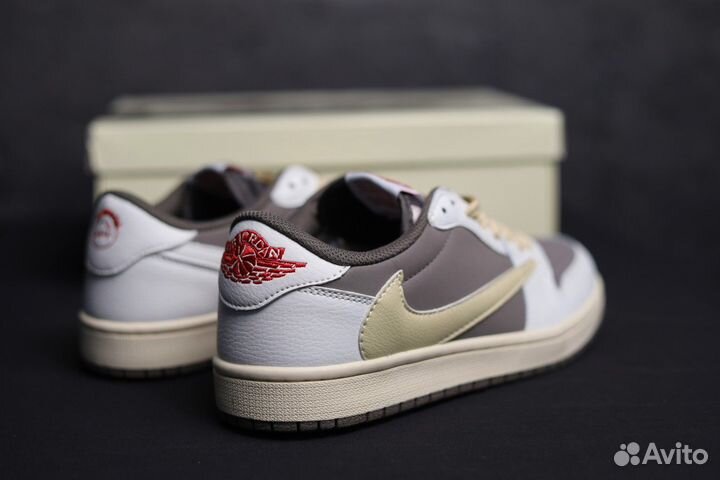 Кроссовки Nike Air Jordan 1 low travis scott mocha