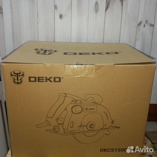 Циркулярка deko dkcs 1500/160 (176)