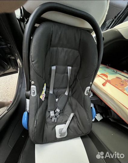 Люлька roan + isofix + переходники