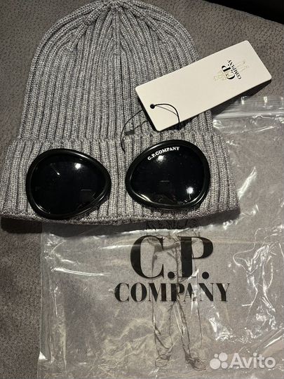 C.P.Company Шапка унисекс 100 шерсть