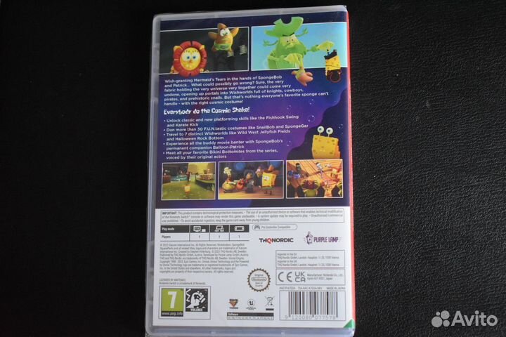 Спанч боб nintendo