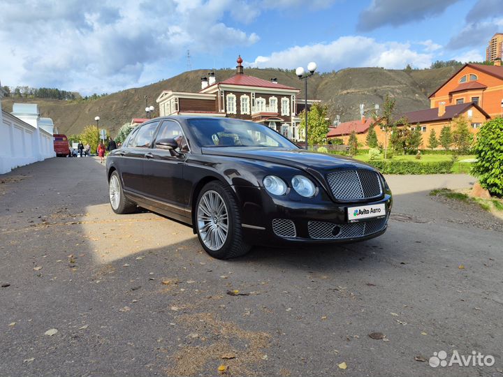 Bentley Continental Flying Spur 6.0 AT, 2009, 93 000 км