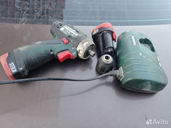 Шуруповерт metabo powermaxx bs 12v
