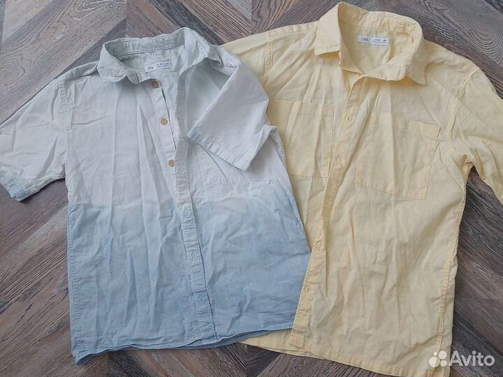 Рубашки zara для мальчика