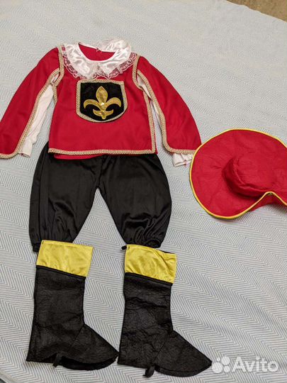 Детский карнавальный костюм мушкетера