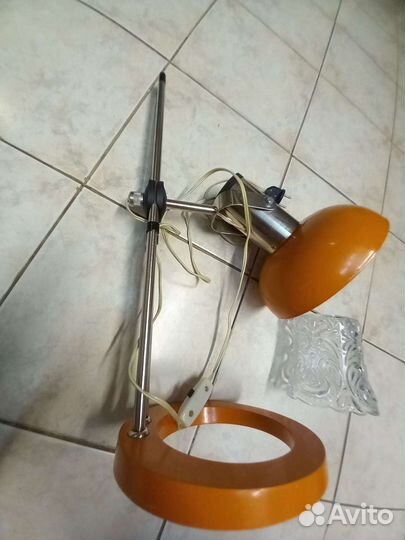 Лампа настольная. Винтаж СССР