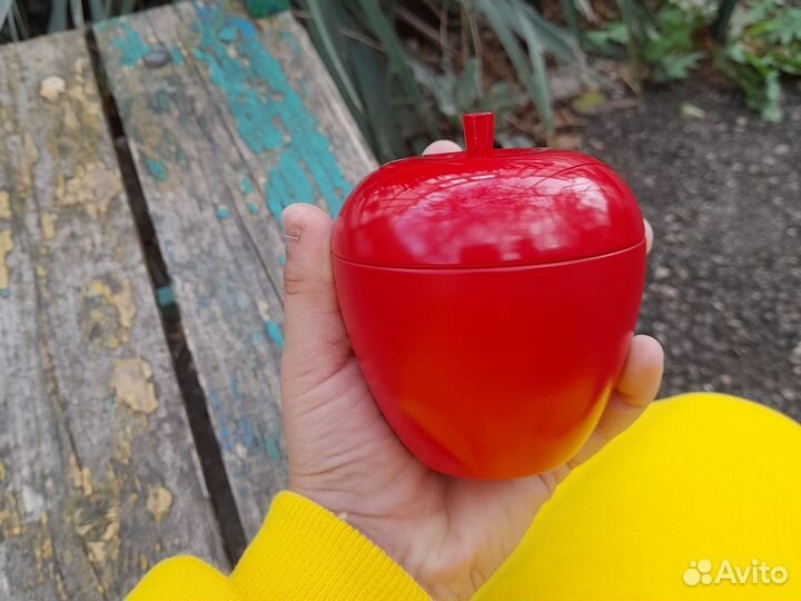 Ароматическая свеча IKEA в вазе форме яблока