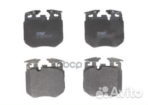 Колодки тормозные дисковые перед GDB2147 TRW