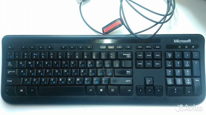 Клавиатура Microsoft Wired Keyboard, б/у