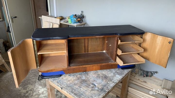 Винтажный хайборд, тумба для гостиной, под тв