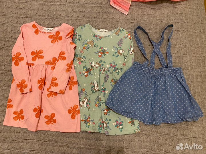 Пакет вещей для девочки 110-116 см 5-6 лет